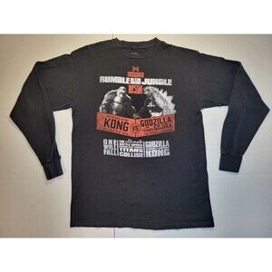 King Kong‎ Vs Godzilla Rumble In The Jungle Shirt Mens M Monarch Titans Collide.